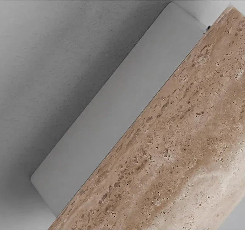 Natural Stone Wall Light Travertine LED Sconce - Product detail 8