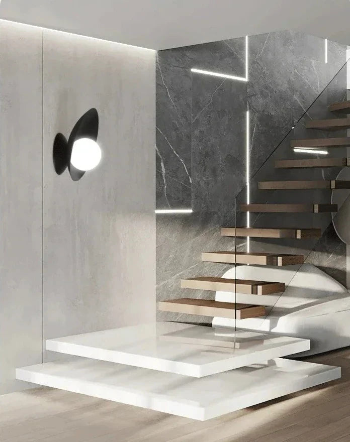 Modern LED Wall Lamp Minimalist Round Sconce Design - Product detail 7