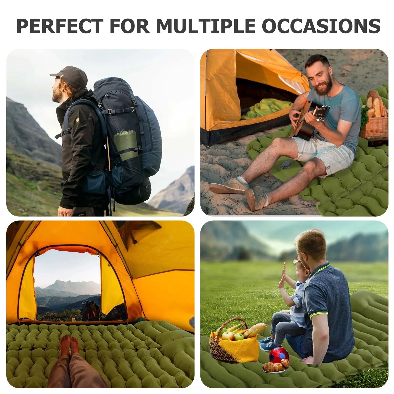 Ultralight Camping Mat  Self-Inflating Outdoor Sleeping Pad - Product detail 7