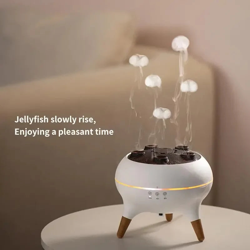 Smart Essential Oil Diffuser  Jellyfish Design With Remote Control - Product detail 5