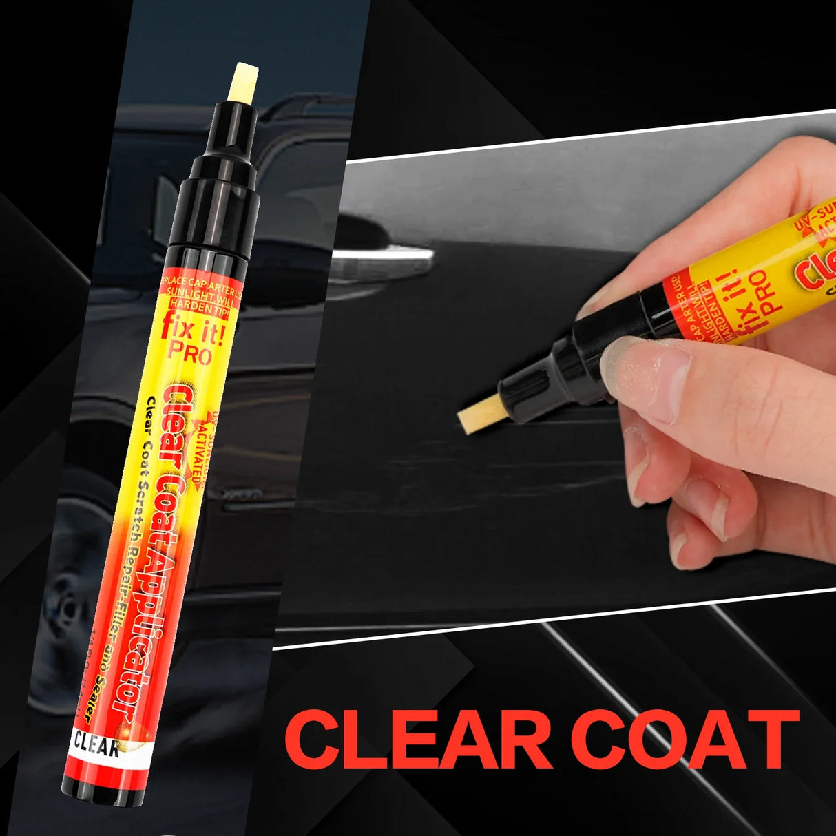 Car Scratch Repair Pen Professional Clear Coat Formula - Product showcase