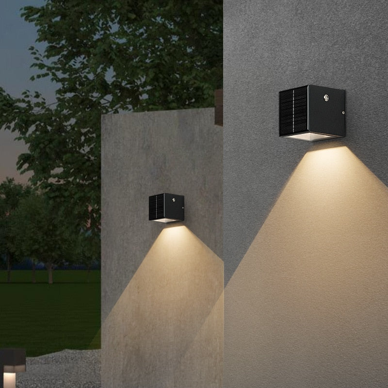 Modern Solar Wall Light  Automatic LED Outdoor Lamp - Product detail 4