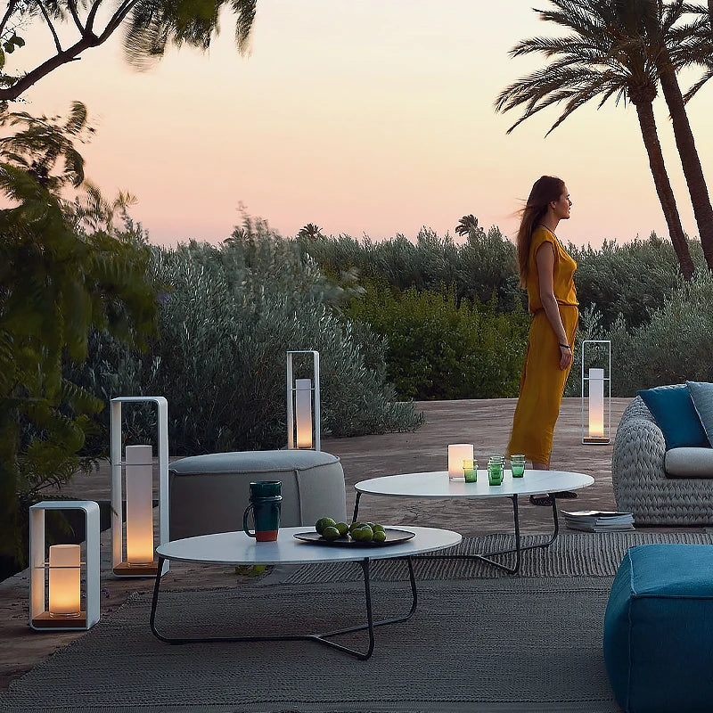 Modern Solar Path Lights Minimalist Steel Frame Design - Product detail 5