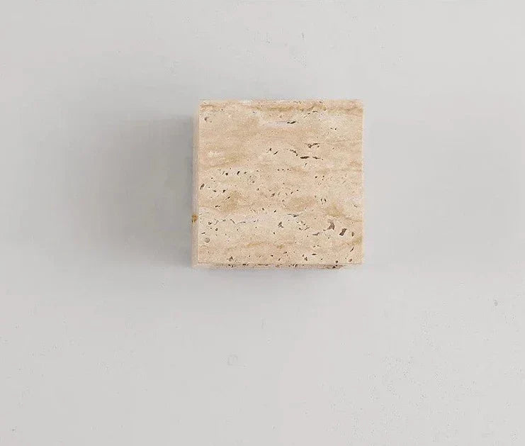 Modern Stone Wall Light Natural Travertine Finish - Product detail 14