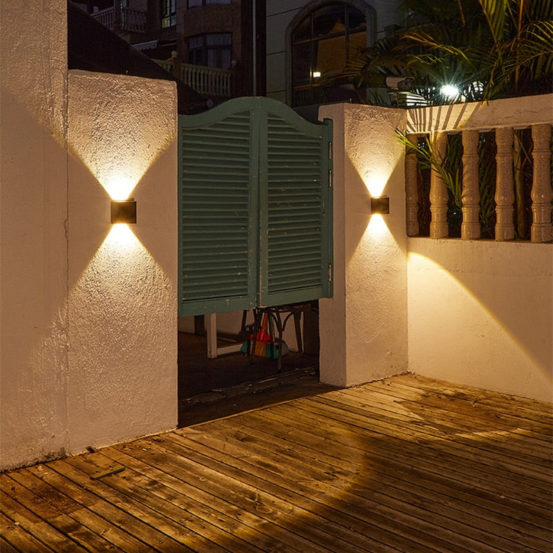 Solar Outdoor Wall Light Dual Direction LED Lighting - Product detail 7