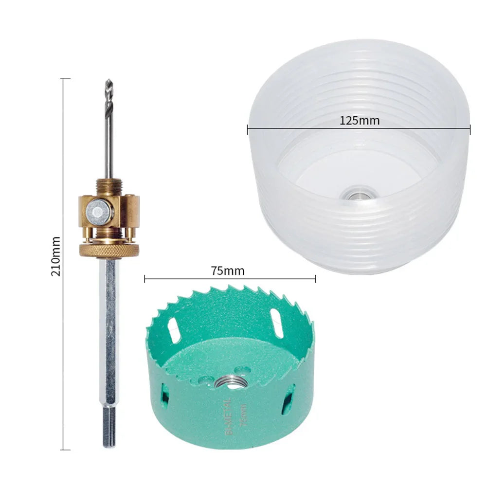 Professional Hole Saw Kit Quick Release Metal Drill Set - Product detail 5