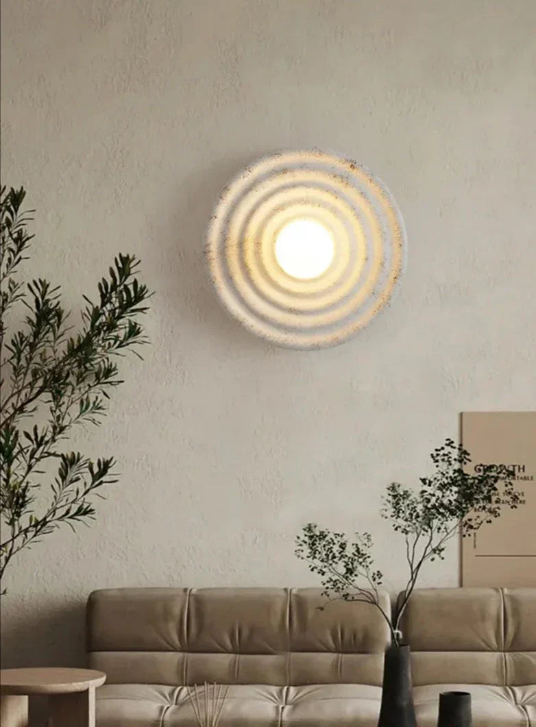 Minimalist Wall Light Nordic Ripple Effect Design - Product detail 8