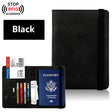 Travel Passport Holder  RFID Leather Card Organizer - Product detail 9