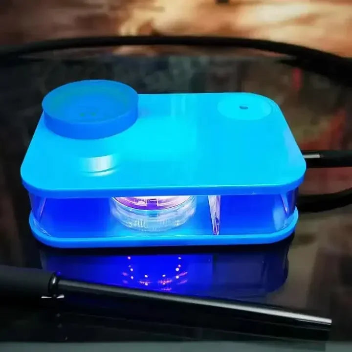 Modern Portable Hookah LED Illuminated Acrylic Design - Product detail 14
