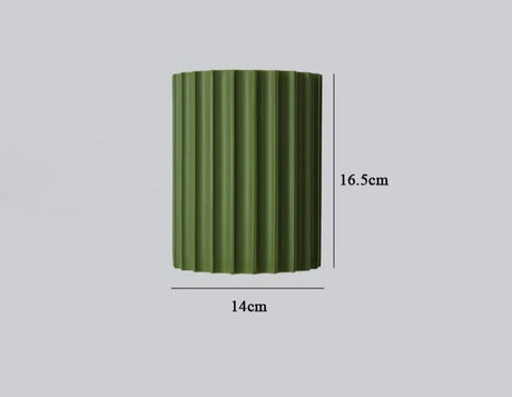 Modern Wall Sconce  Ribbed Resin Design - Product detail 15