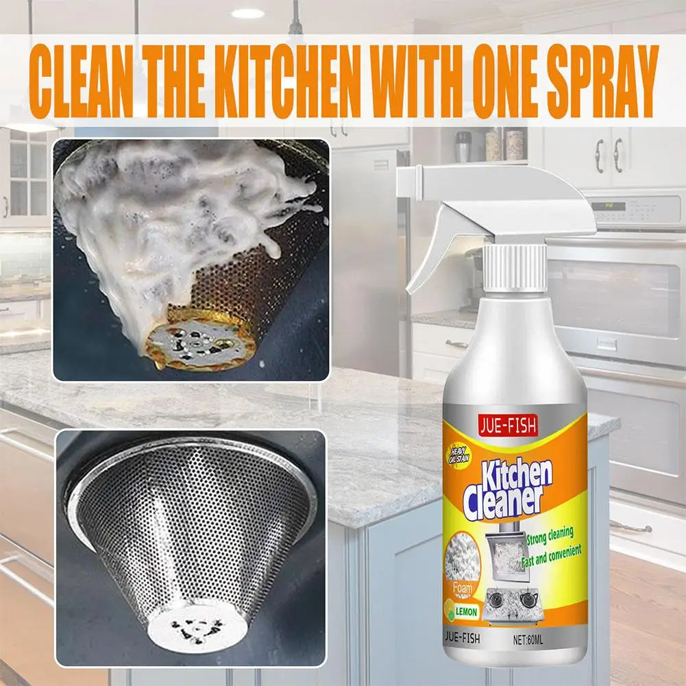 Professional Kitchen Degreaser  Fast-Acting Foam Spray - Product showcase