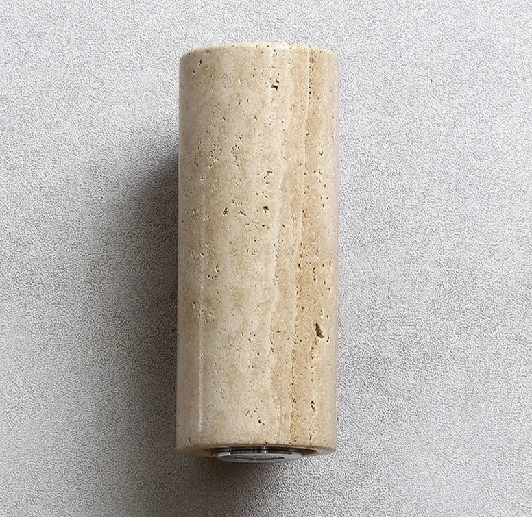 Natural Stone Wall Light Travertine LED Sconce - Product detail 7