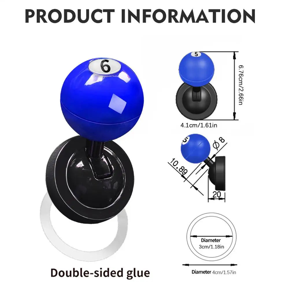 Car Start Button Joystick Billiard Ball Design Push Start Cover - Product detail 13