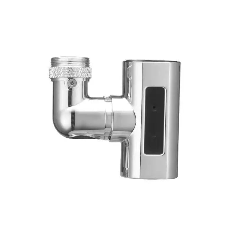 Modern Pull-Out Faucet 4-Mode Chrome Swivel Tap - Product detail 6