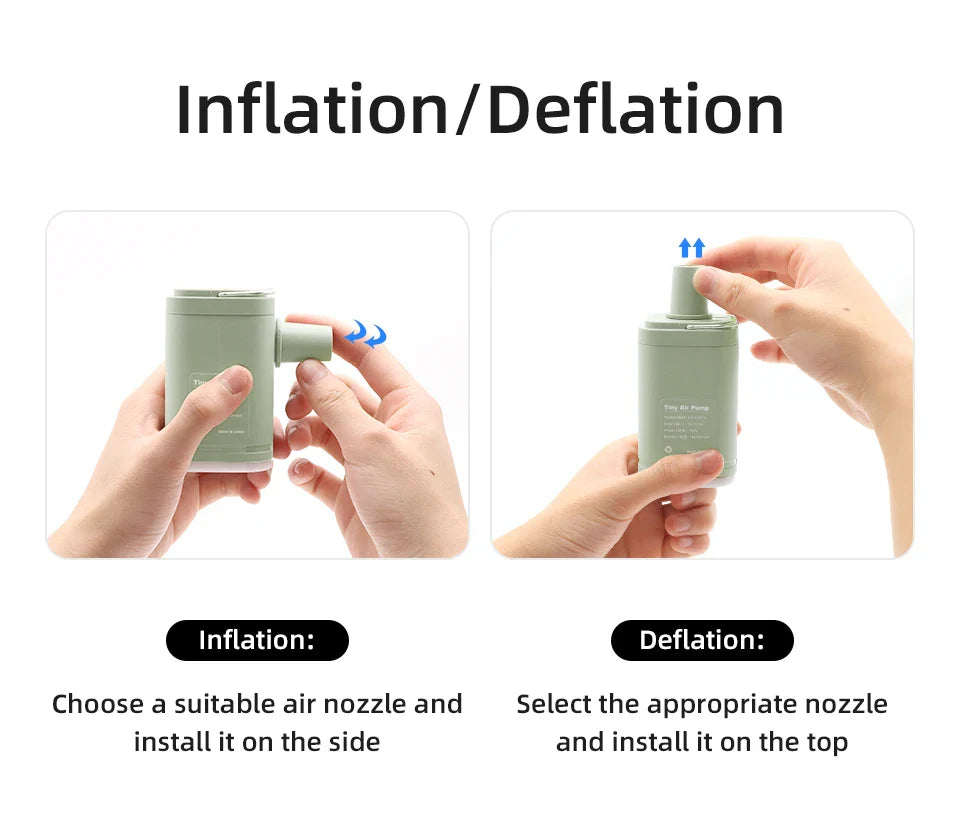 Portable Air Compressor  Digital Mini Wireless Inflator - Product detail 11