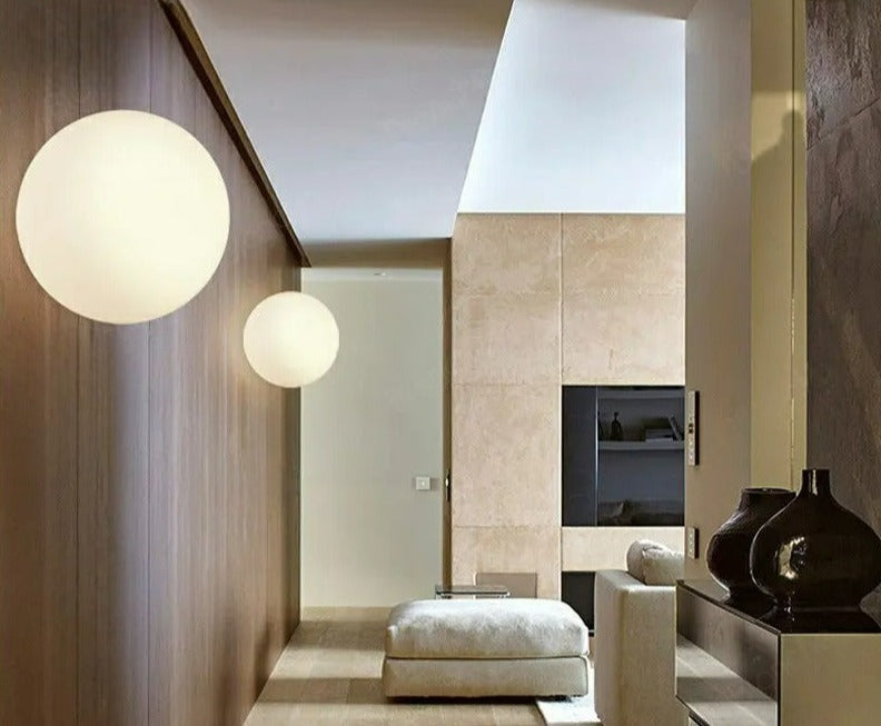 Modern Wall Lamp Glass Stone Minimalist Design - Product detail 5