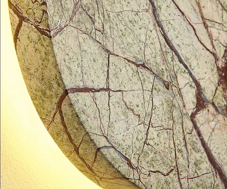Modern Stone Wall Light Natural Marble Pattern - Product detail 6