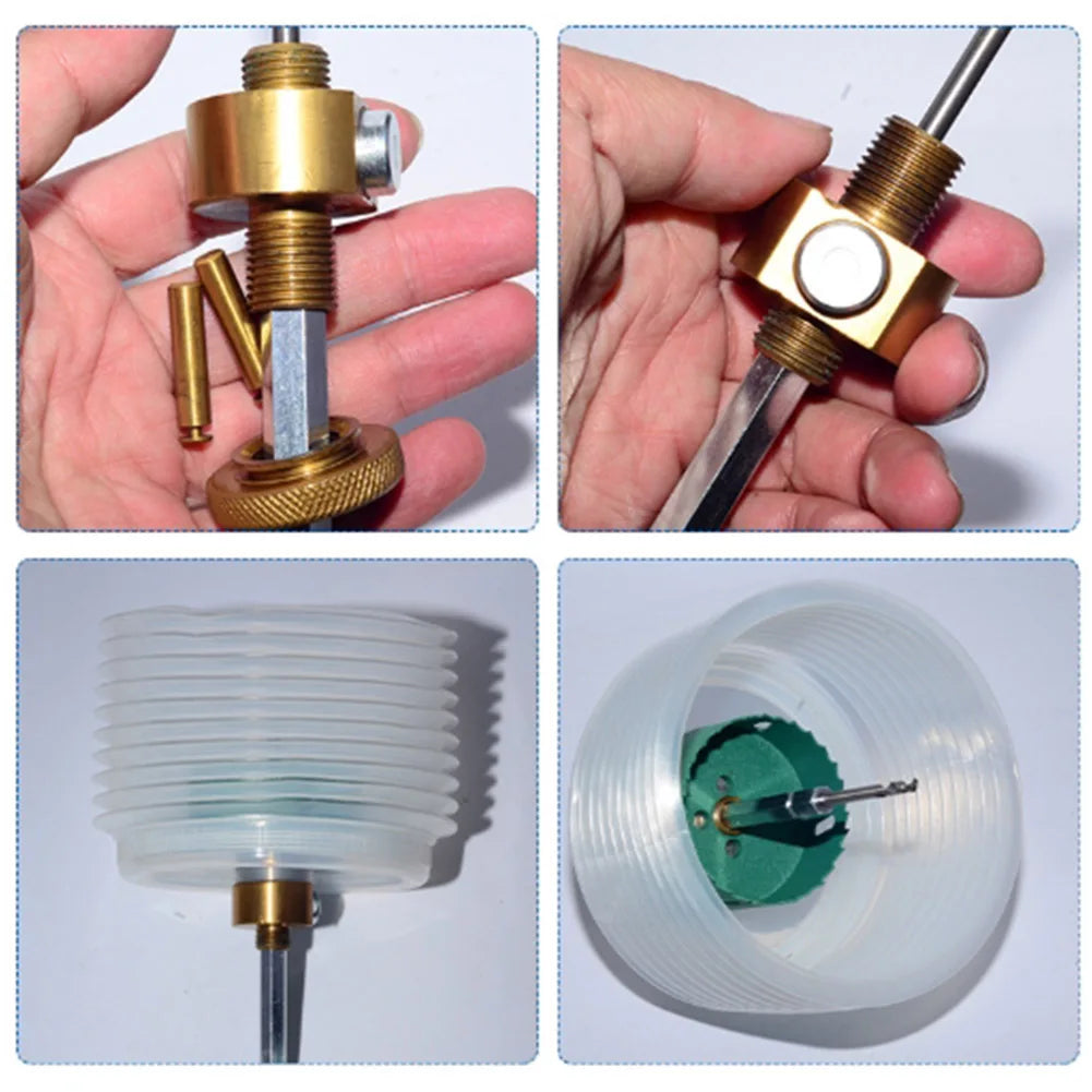 Professional Hole Saw Kit Quick Release Metal Drill Set - Product example