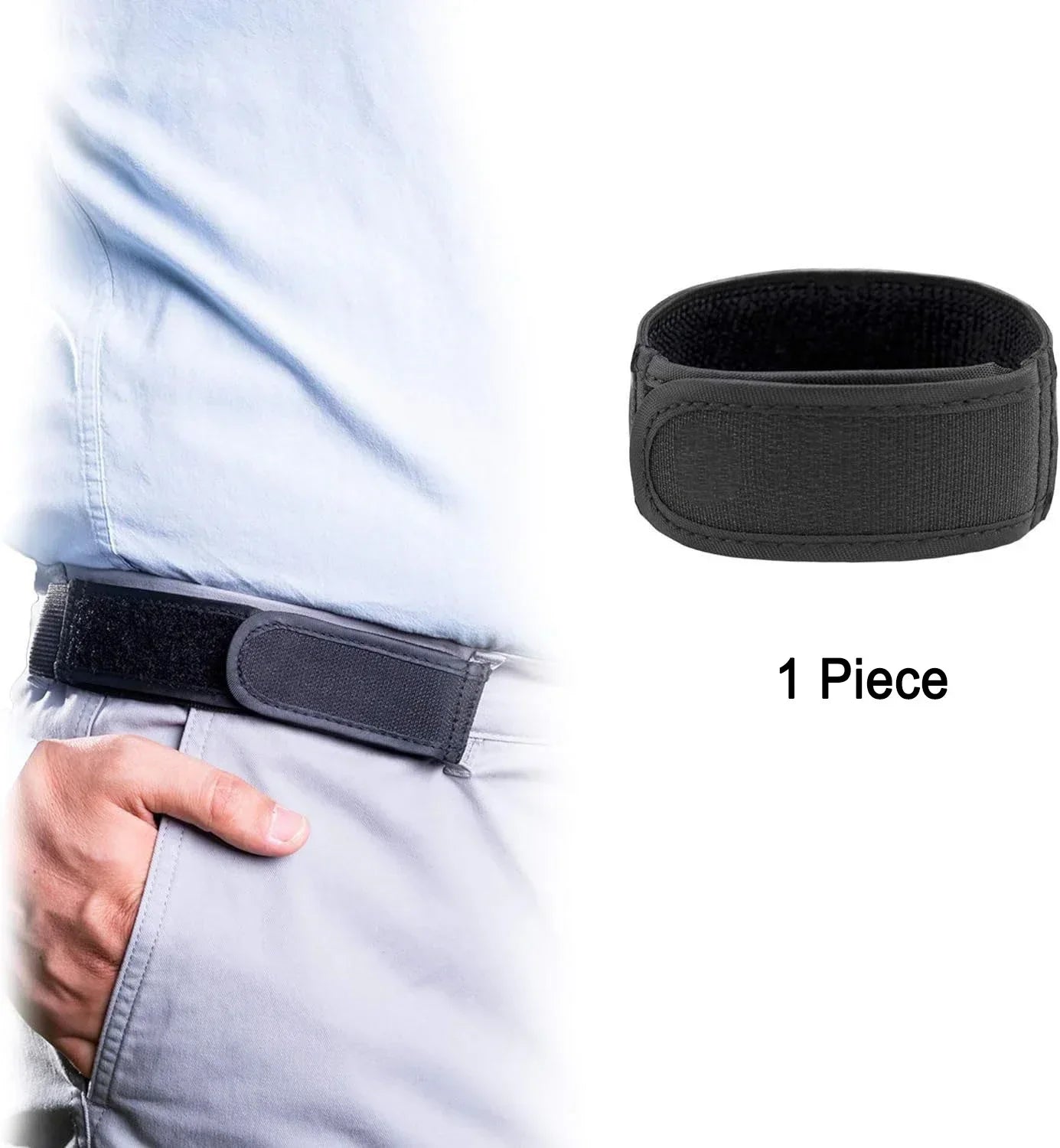 Comfort Stretch Belt  Buckle-Free Elastic Design - Product detail 9