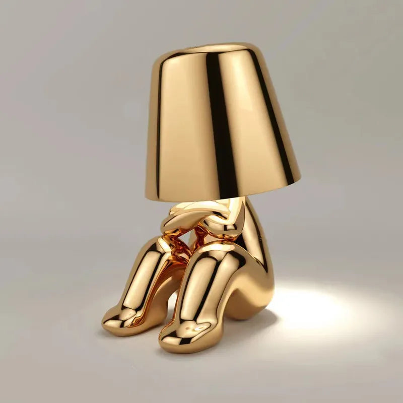 Modern Table Lamp Metallic High Heel Design - Product detail 9