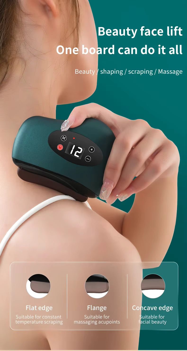 Facial Massage Tool  Digital Gua Sha With Heat  Vibration - Product detail 10