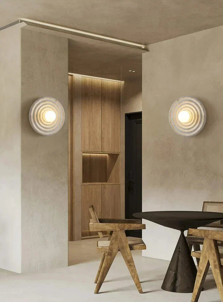 Minimalist Wall Light Nordic Ripple Effect Design - Product detail 10