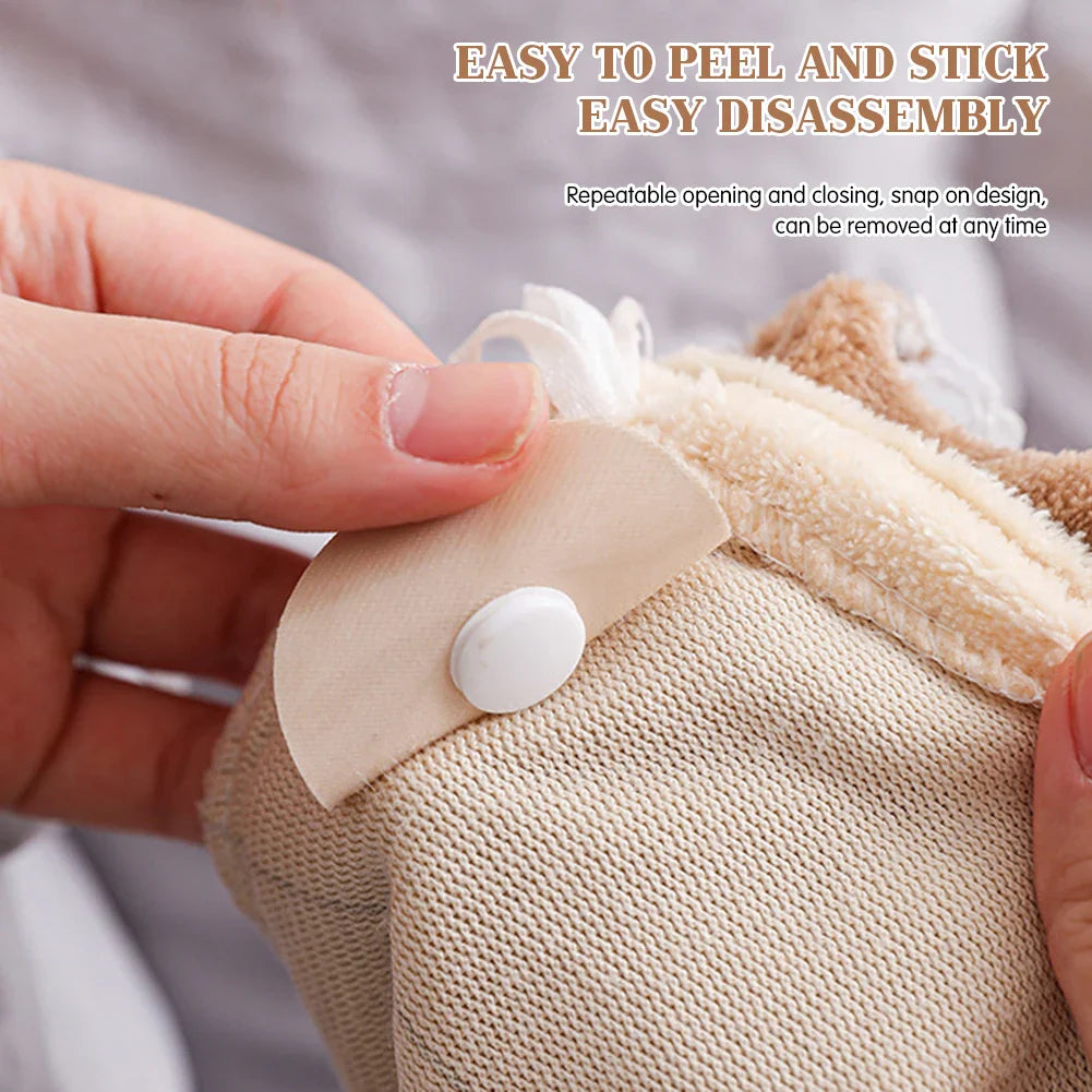 Duvet Cover Fasteners  Adhesive Corner Snaps Set - Product detail 9