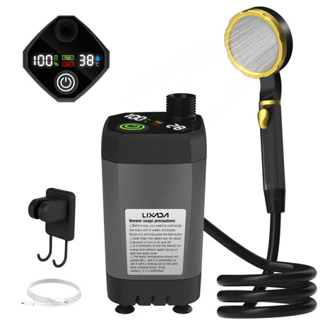 Portable Digital Shower Pump  Smart Battery-Powered Camping System - Product detail 13