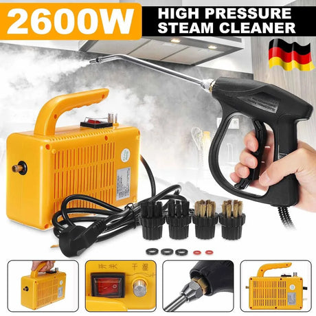Professional Steam Cleaner  2600W High Pressure Deep Clean System - Product showcase