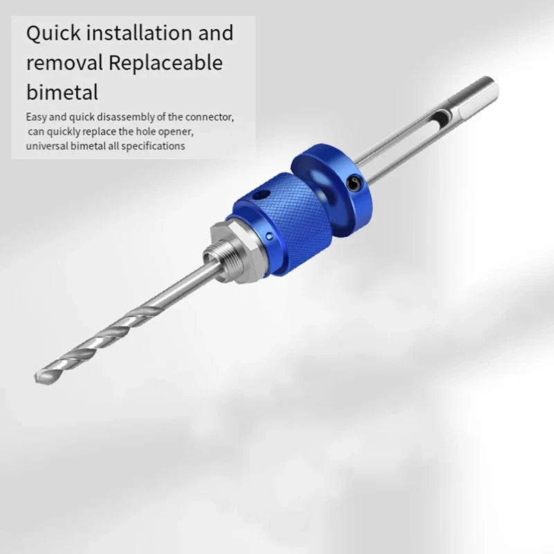 Professional Hole Saw Kit Quick Release Metal Drill Set - Product detail 14