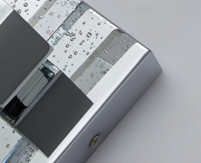 Modern Crystal Wall Light Bubble Glass Gold Finish - Product detail 9