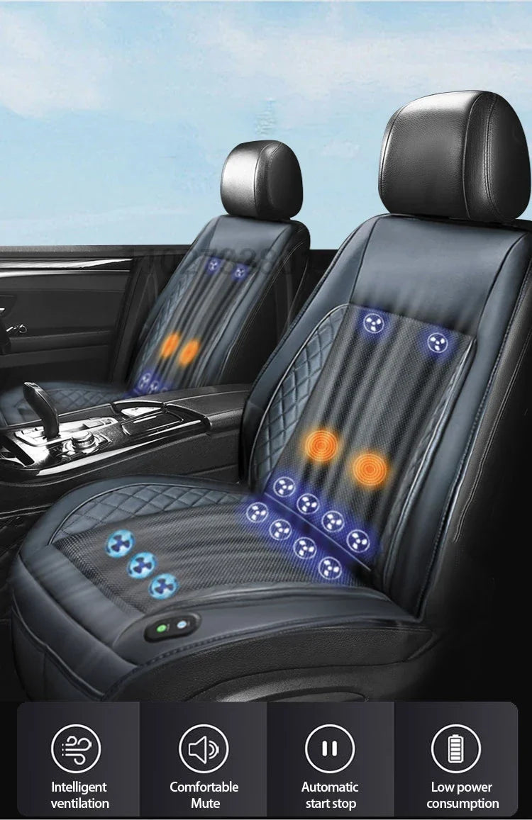 Car Cooling Massage Seat  24-Fan Ventilation System - Product detail 7