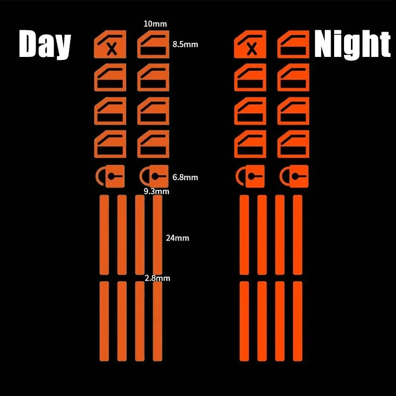 Car Window Control Stickers  Luminous Switch Indicators - Product detail 9
