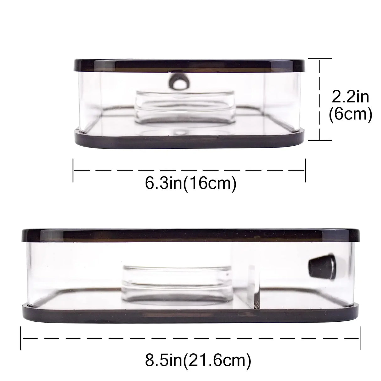 Modern Portable Hookah LED Illuminated Acrylic Design - Product detail 6