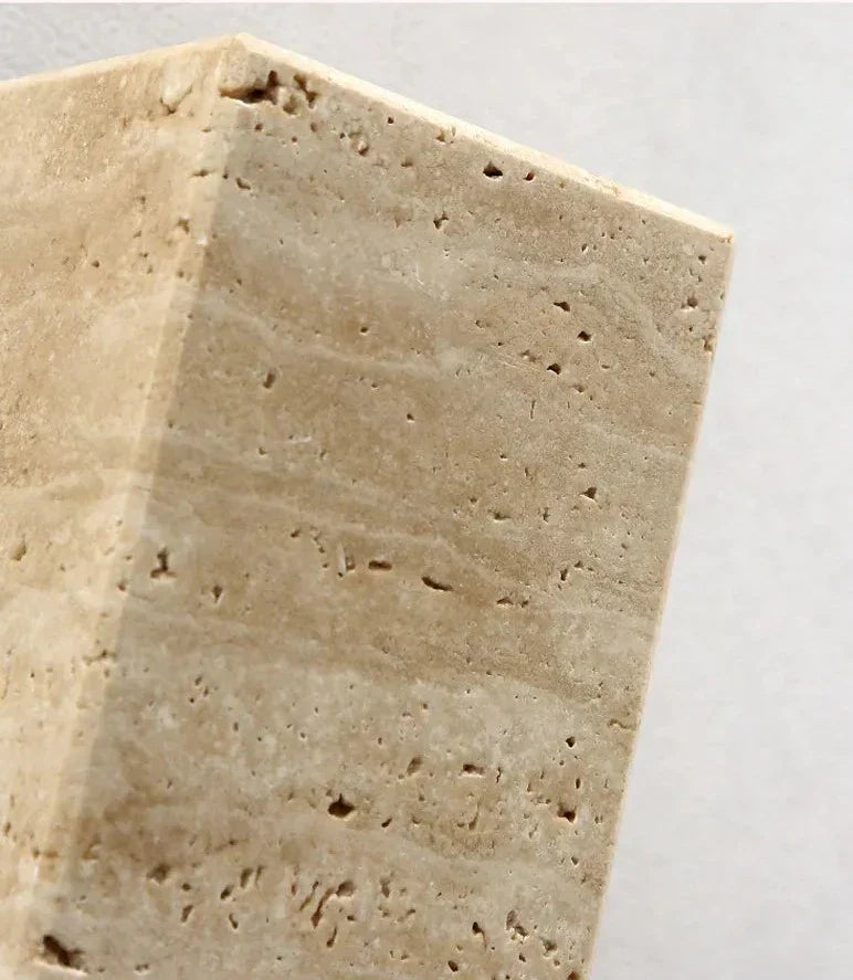 Natural Stone Wall Light Travertine LED Sconce - Product detail 17