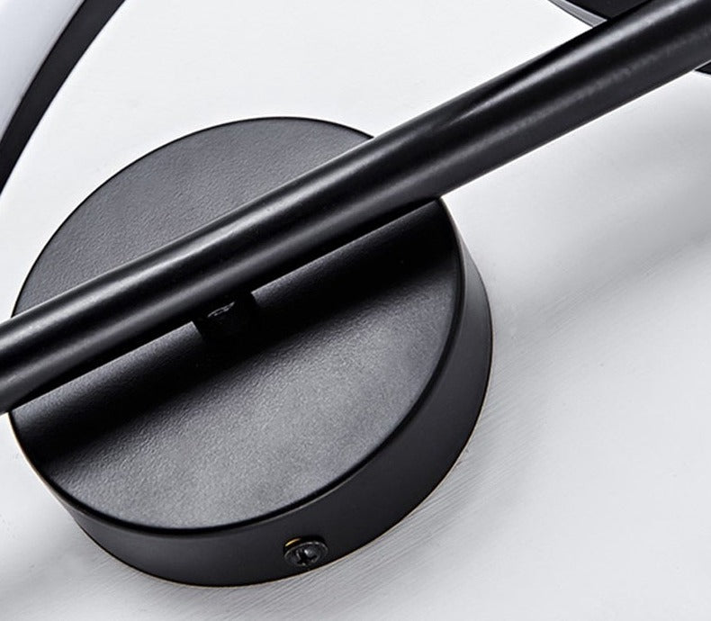 Modern Spiral Wall Light Gold White LED Design - Product detail 14