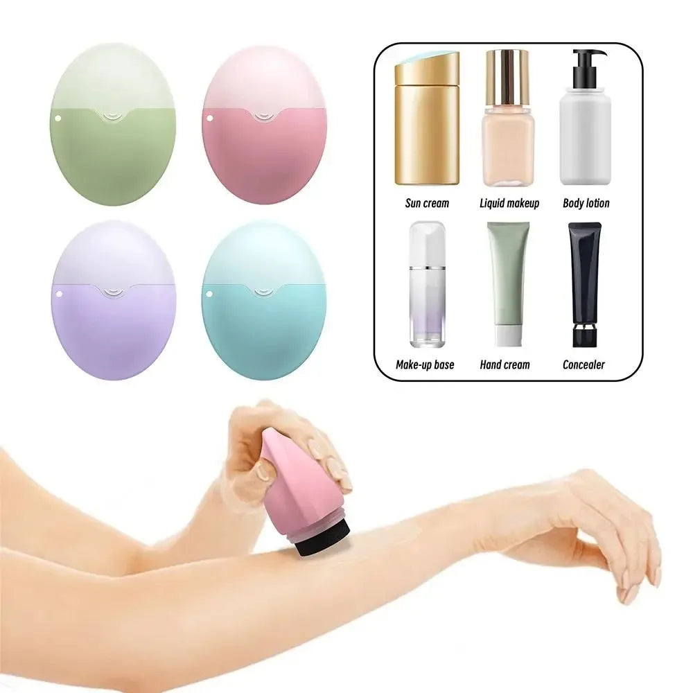 Easy Sunscreen Applicator  Refillable Silicone Roller Design - Product detail 4