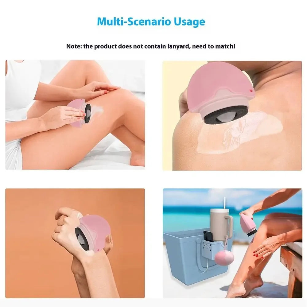 Easy Sunscreen Applicator  Refillable Silicone Roller Design - Product detail 11