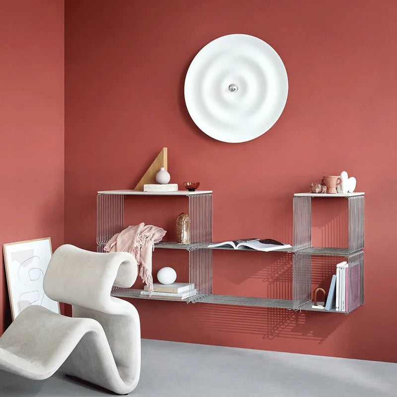 Modern Round Wall Light Concentric Circle Design - Product detail 4