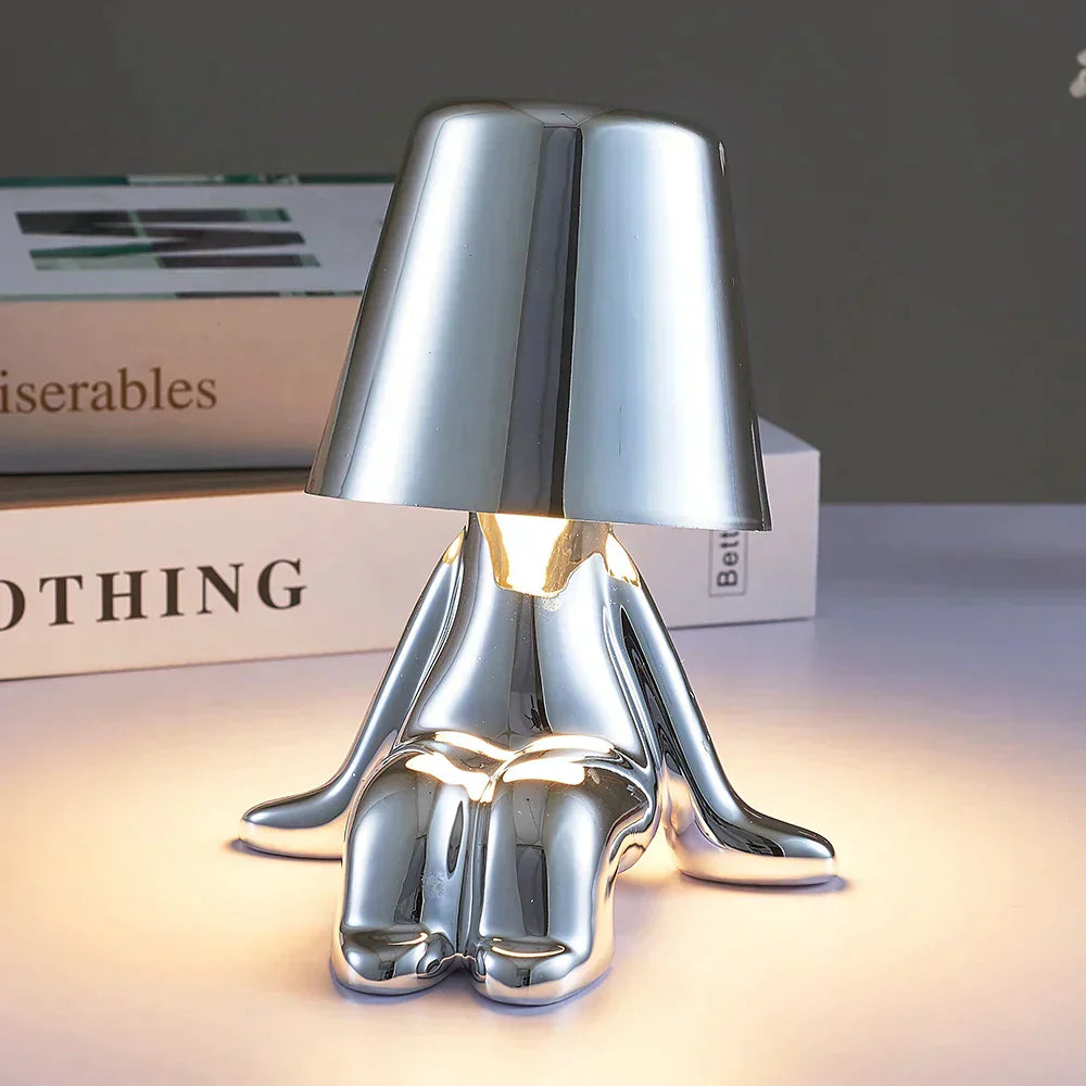 Modern Table Lamp Metallic High Heel Design - Product detail 24