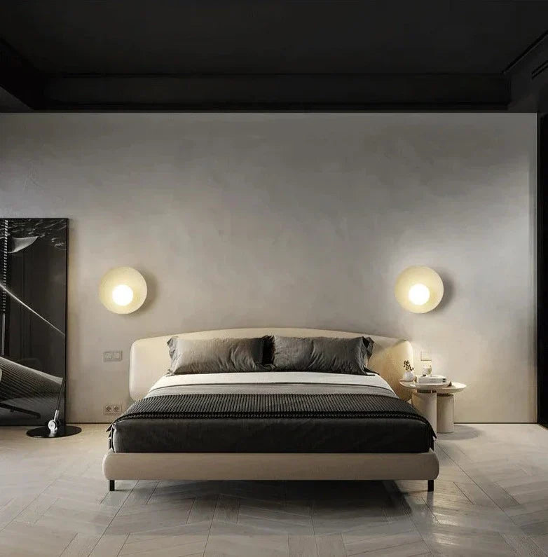 Modern LED Wall Lamp Minimalist Round Sconce Design - Product detail 6