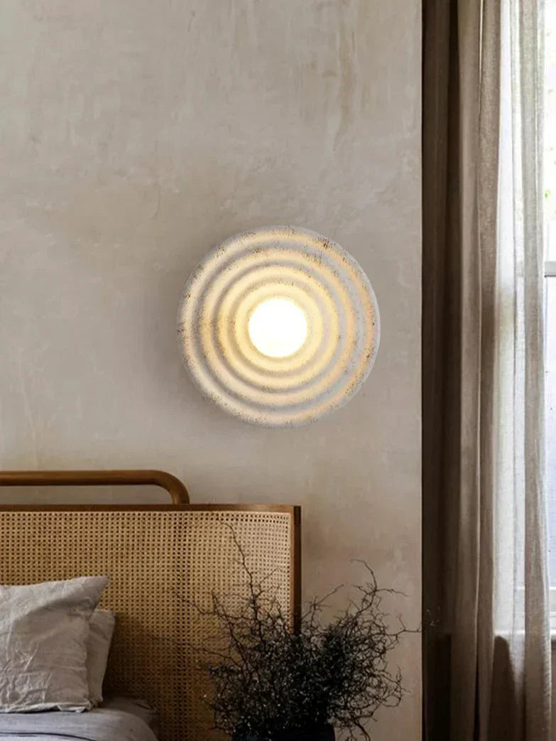 Minimalist Wall Light Nordic Ripple Effect Design - Product detail 9