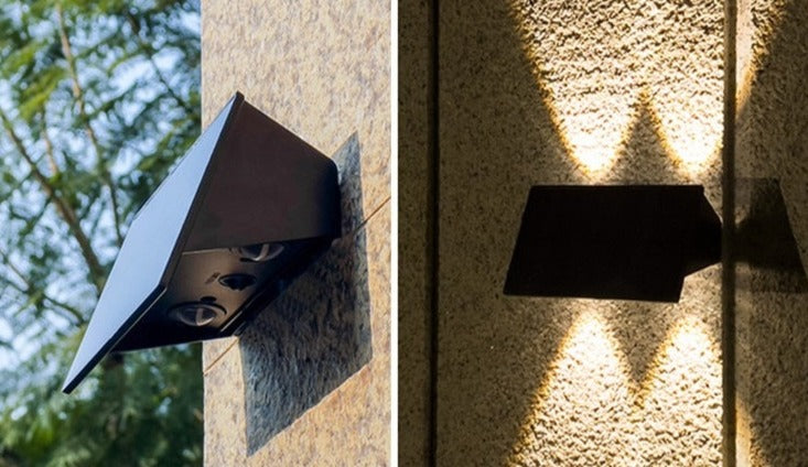 Solar Motion Sensor Wall Light  Waterproof LED Outdoor Lamp - Product detail 5