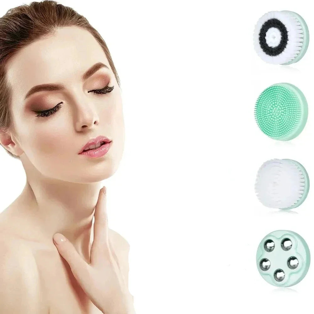 Sonic Facial Cleansing Brush  4-in-1 Waterproof Design - Product detail 4