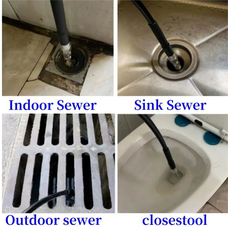 High Pressure Drain Cleaner  Multi-Jet Spring Nozzle System - Product detail 9