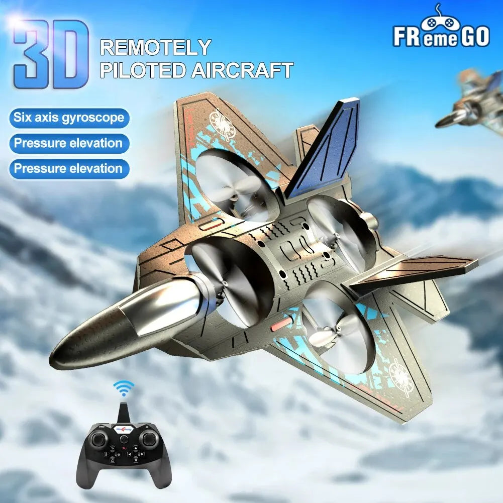 RC Fighter Drone  Quad Motor Gravity Sensor Aircraft - Product example