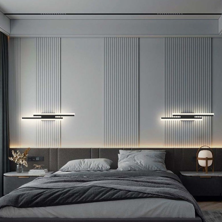 Modern LED Wall Lamp  Linear Stripe Design - Product example