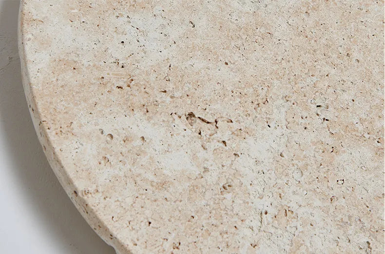 Round Travertine Wall Light Natural Stone LED Sconce - Product detail 15