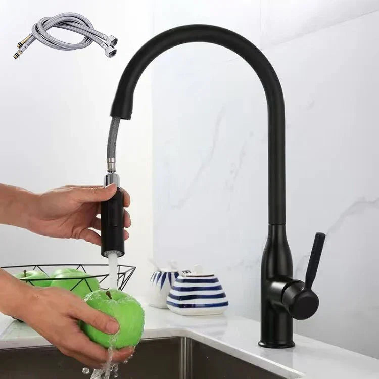 Modern Kitchen Faucet Pull Down Spray Head With Dual Mode - Product detail 7
