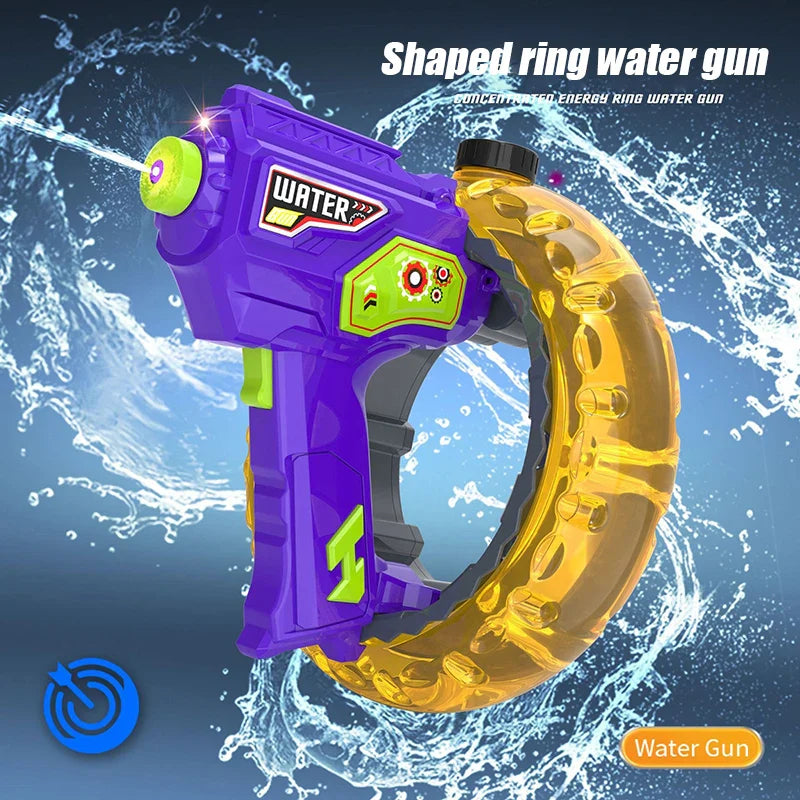 Kids Water Blaster Gun LED Light-Up Wrist Ring Design - Product example